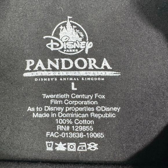Avatar Pandora Disney Parks Animal Kingdom Shirt Black Large New without Tag - Picture 3 of 5